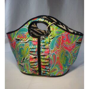 Insulated Neoprene Lunch Tote Bag Thermal Zippered Waterproof Reusable